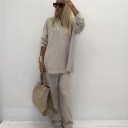 completo in maglia costa larga home